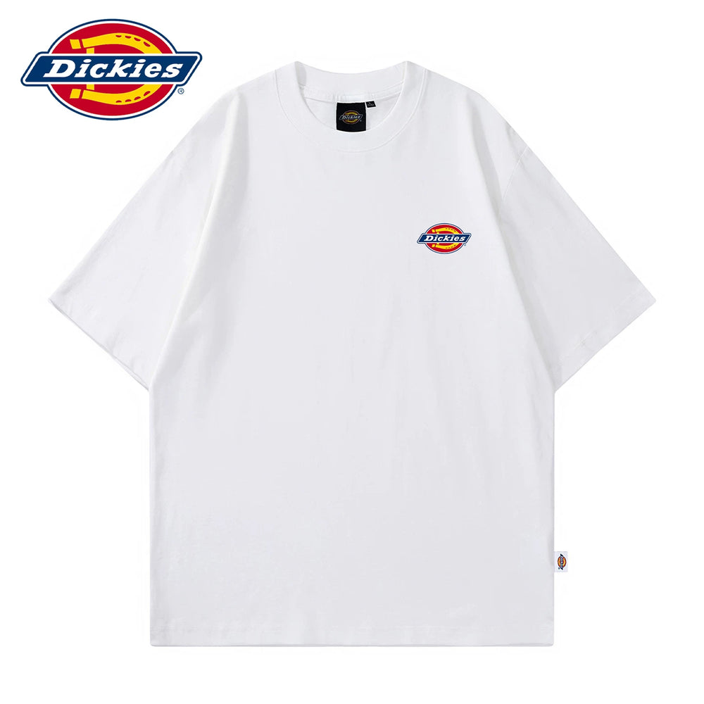 Dickies Cool Summer Thin Classic Small Label Printed Short Sleeve T-shirt for Men's Casual Soft Half Sleeve Shirt Y