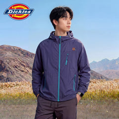 Dickies Cool Summer Men's New Outdoor Hooded Sunscreen Top Thin Breathable and UV resistant Y