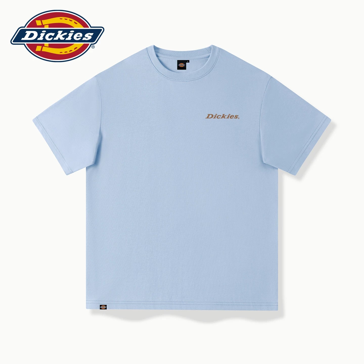 Dickies heavyweight pure cotton short sleeved T-shirt for men, 2026 new summer American casual loose slimming half sleeve A