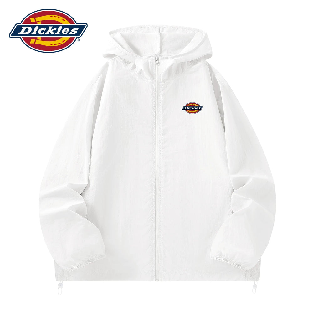 Dickies Sunscreen Clothes Men's Mesh Punching Cool Cycling Fishing Clothes 2026 Summer Lightweight Sunscreen Coat A