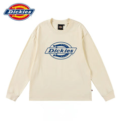 Dickies Cool Spring Autumn New Soft Long Sleeve T-shirt 2026 Men's Classic American Printed Top Y