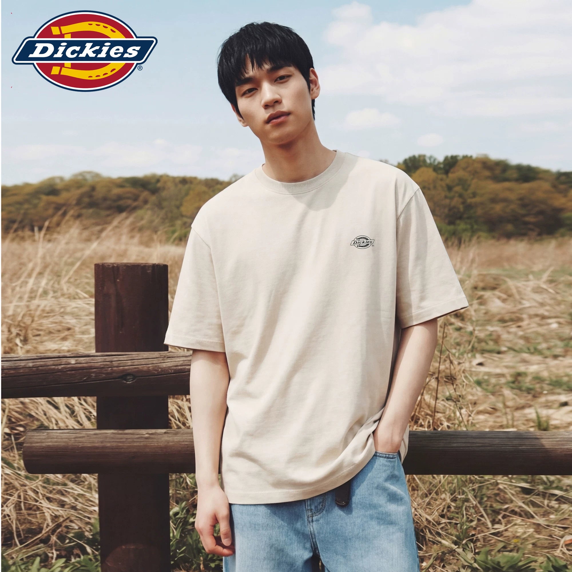 Dickies Emperor Cool Suitable Short sleeved Men's New American Trendy Brand Simple Pure Cotton Comfortable Versatile Loose Premium T-shirt M