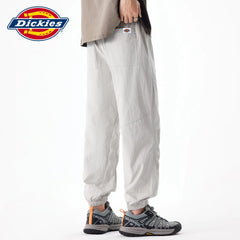 Dickies Cool Summer Drawstring Design Casual Leg Tight Pants Men's American Thin Drop Woven Pants Y