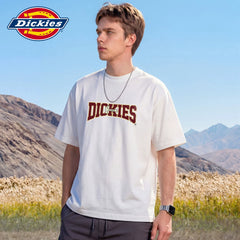 Dickies Cool Summer Soft Thin Short Sleeve T-shirt Loose Men's Classic Printed Letter T-shirt Y