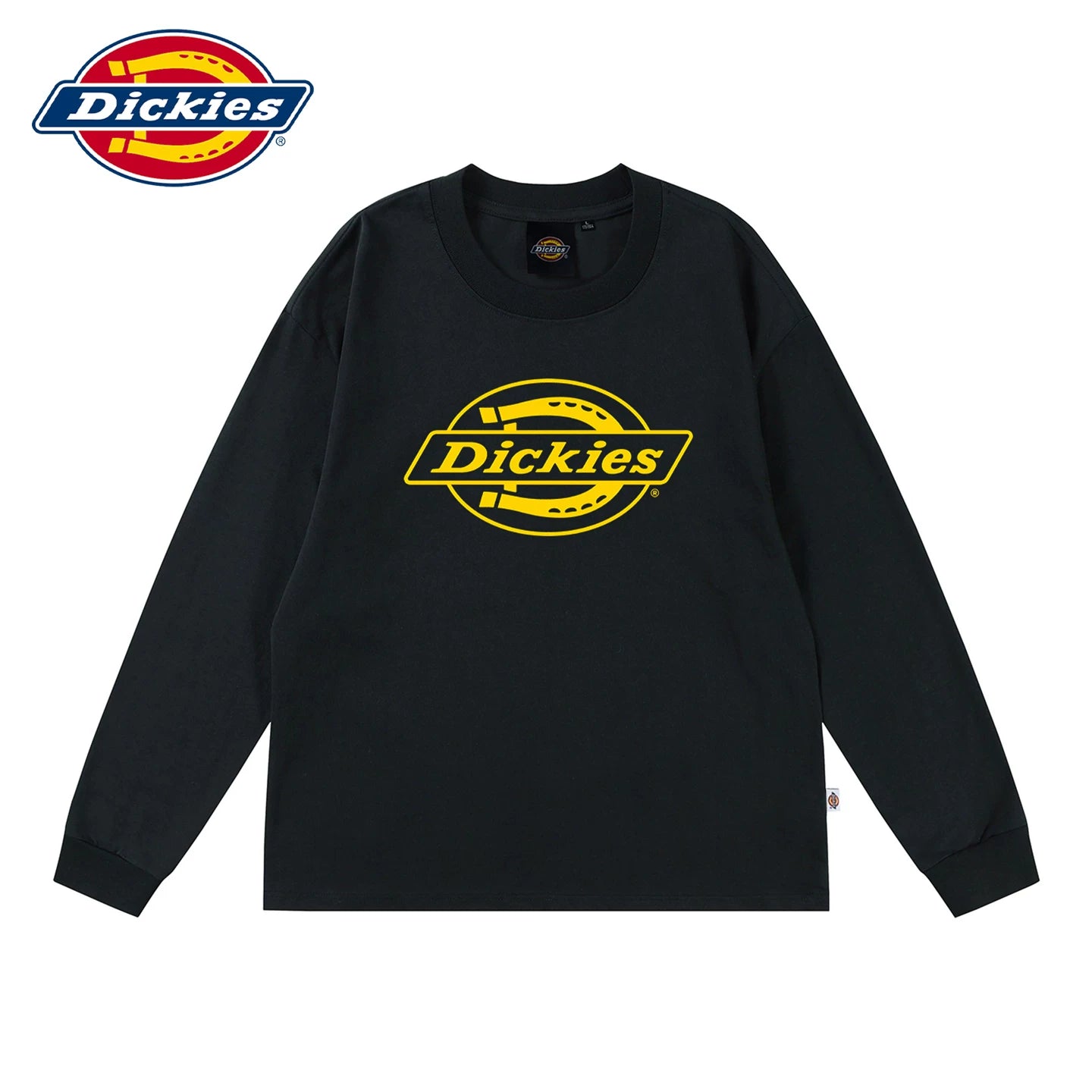 Dickies Cool Spring Autumn New Soft Long Sleeve T-shirt 2026 Men's Classic American Printed Top Y