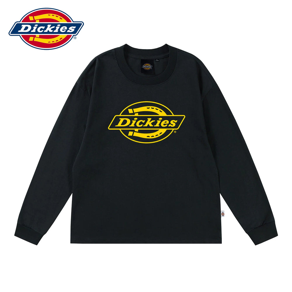 Dickies Cool Spring Autumn New Soft Long Sleeve T-shirt 2026 Men's Classic American Printed Top Y