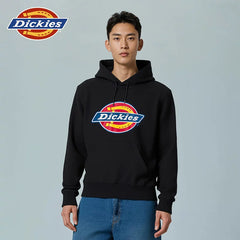 Dickies Emperor Cool 26 Spring and Autumn Classic Three Color Big LOGO Hoodie with looped fabric print hoodie for couples J