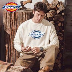 Dickies Cool Spring Autumn New Soft Long Sleeve T-shirt 2026 Men's Classic American Printed Top Y