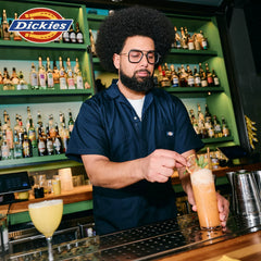 Dickies Cool Autumn workwear casual short sleeved jumpsuit long pants double-sided zipper jumpsuit men's bottoms J