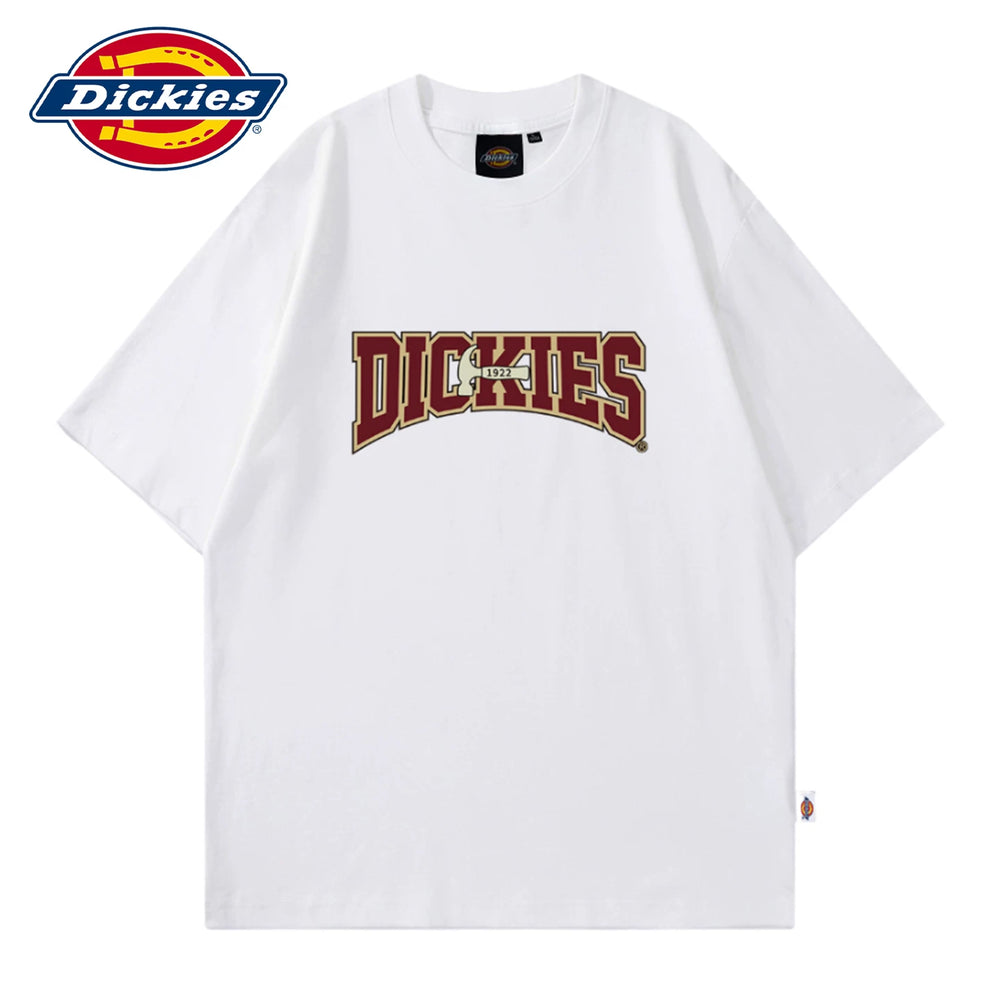 Dickies Cool Summer Soft Thin Short Sleeve T-shirt Loose Men's Classic Printed Letter T-shirt Y