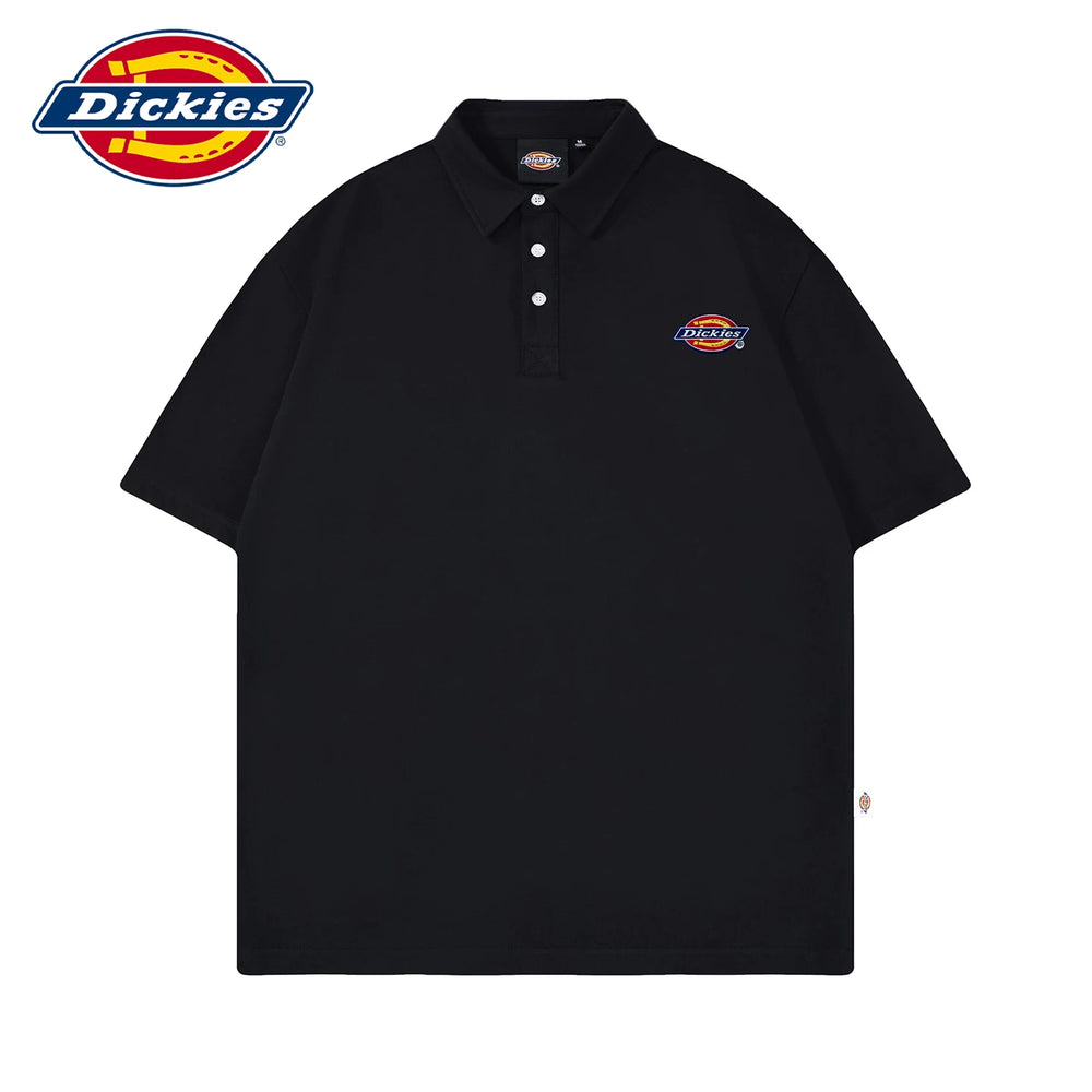 Dickies Emperor Cool Suitable Men's Summer New Short sleeved Polo Shirt Loose Collar Button Design Thin Top Y