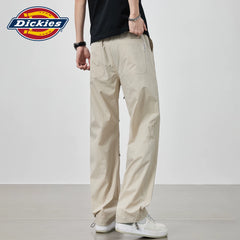 Dickies Emperor Cool Bending Knife Wrinkle Casual Pants for Men in Summer, Thin, Trendy, Loose, Straight, Wide Leg, Long Pants M