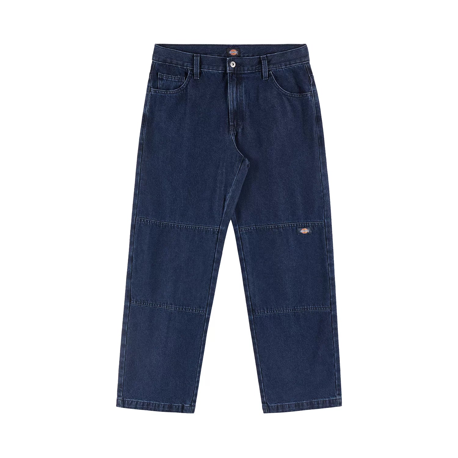 Dickies Emperor Cool 2026 Spring and Autumn Loose Washed Cowboy Double Knee Pants Retro Blue Bull Loose Work Pants J