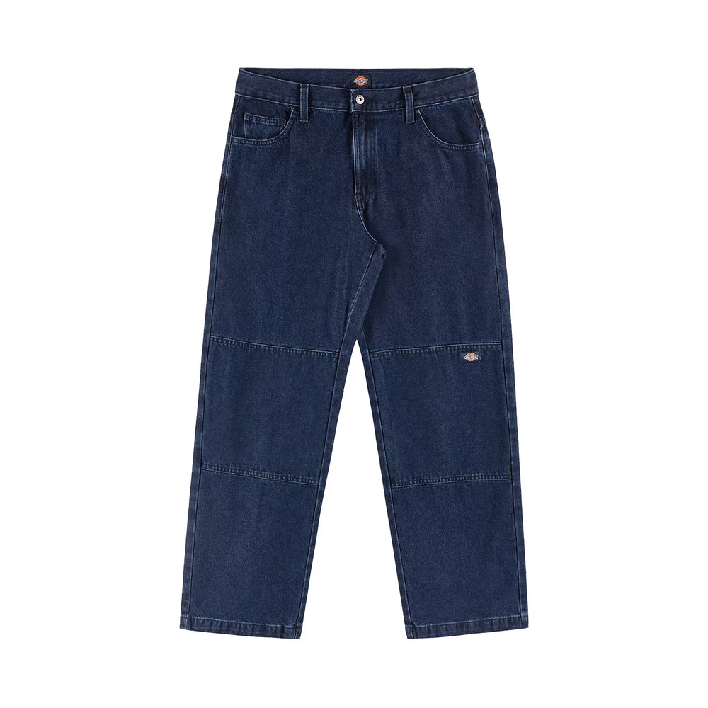 Dickies Emperor Cool 2026 Spring and Autumn Loose Washed Cowboy Double Knee Pants Retro Blue Bull Loose Work Pants J