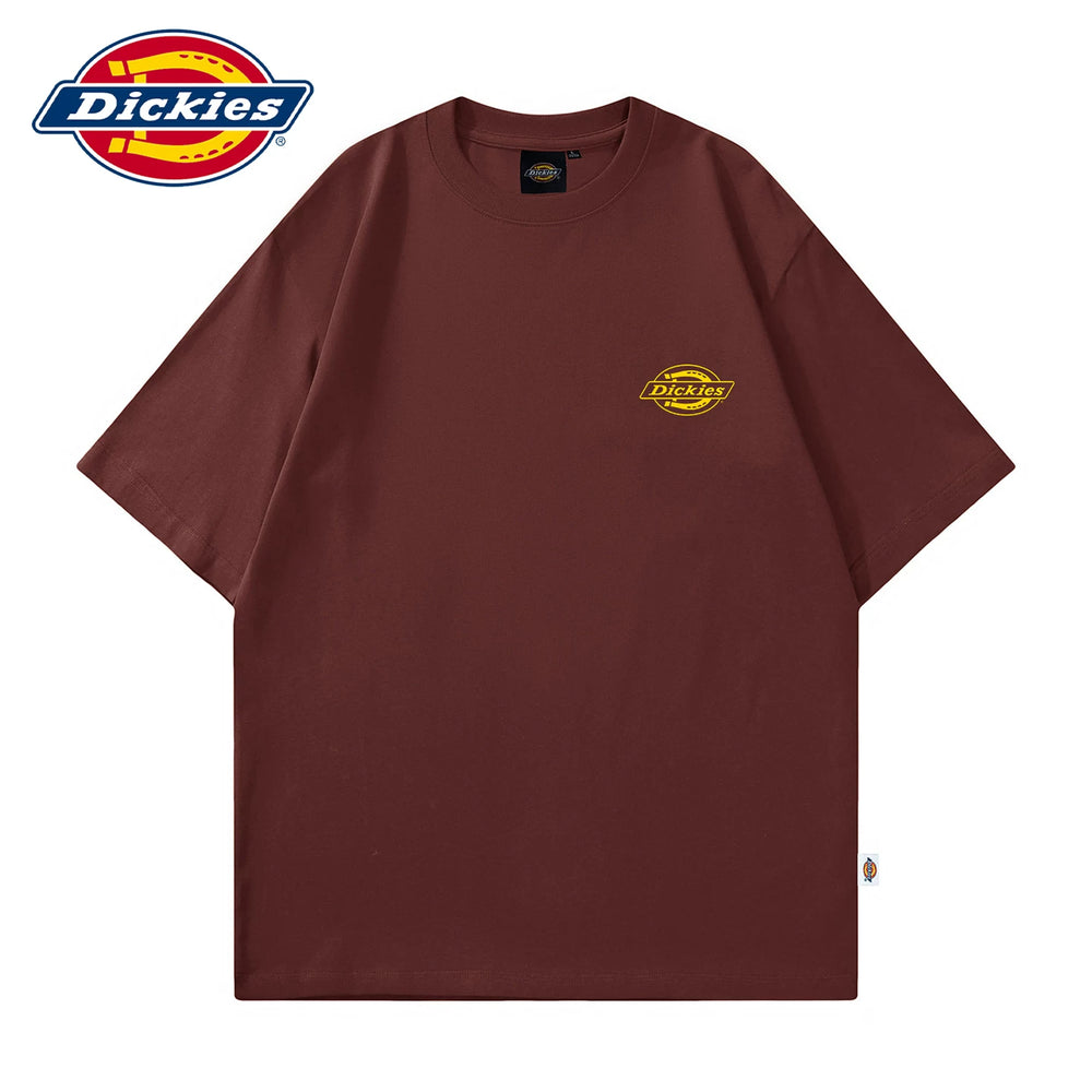 Dickies Classic American Short sleeved Men's Summer Round Neck New Loose Thin Basic T-shirt Y
