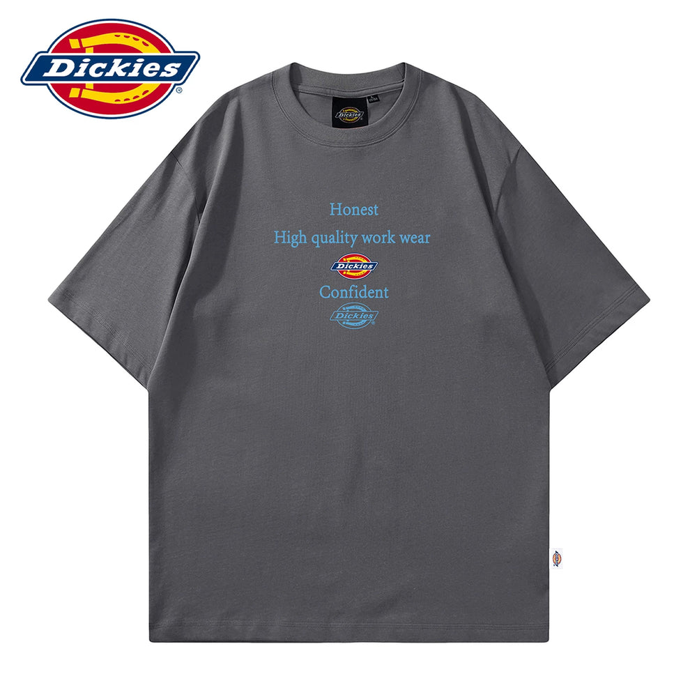 Dickies Cool American Printed Classic Short Sleeve Half Sleeve Thin Summer Men's Soft Breathable T-shirt Y