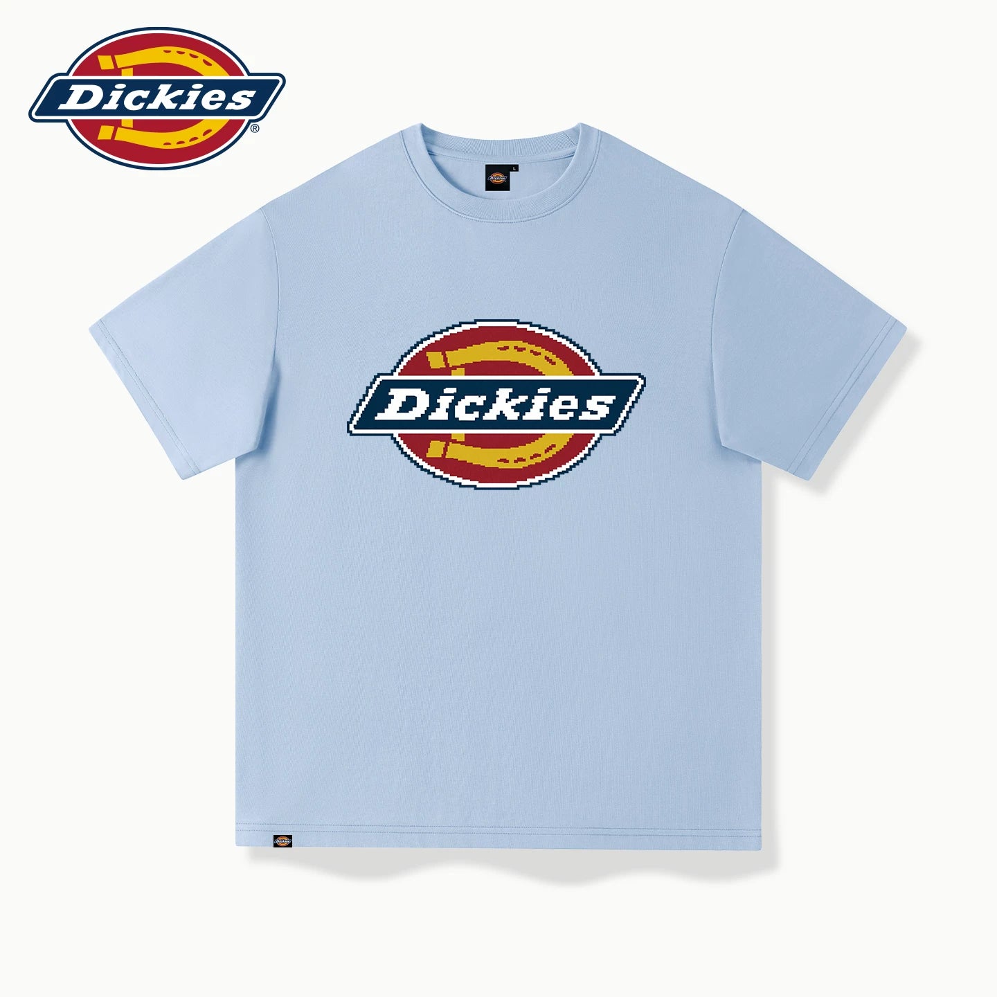 Dickies short sleeved men's 2026 new style American retro high-quality classic logo men's summer T-shirt A