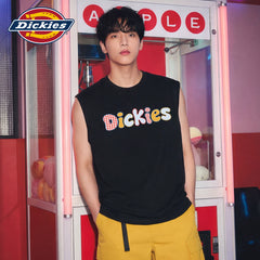 Dickies Emperor Cool Dopamine Printed Tank Top Men's Summer Thin Wear Off Shoulder Sleeveless T-shirt M