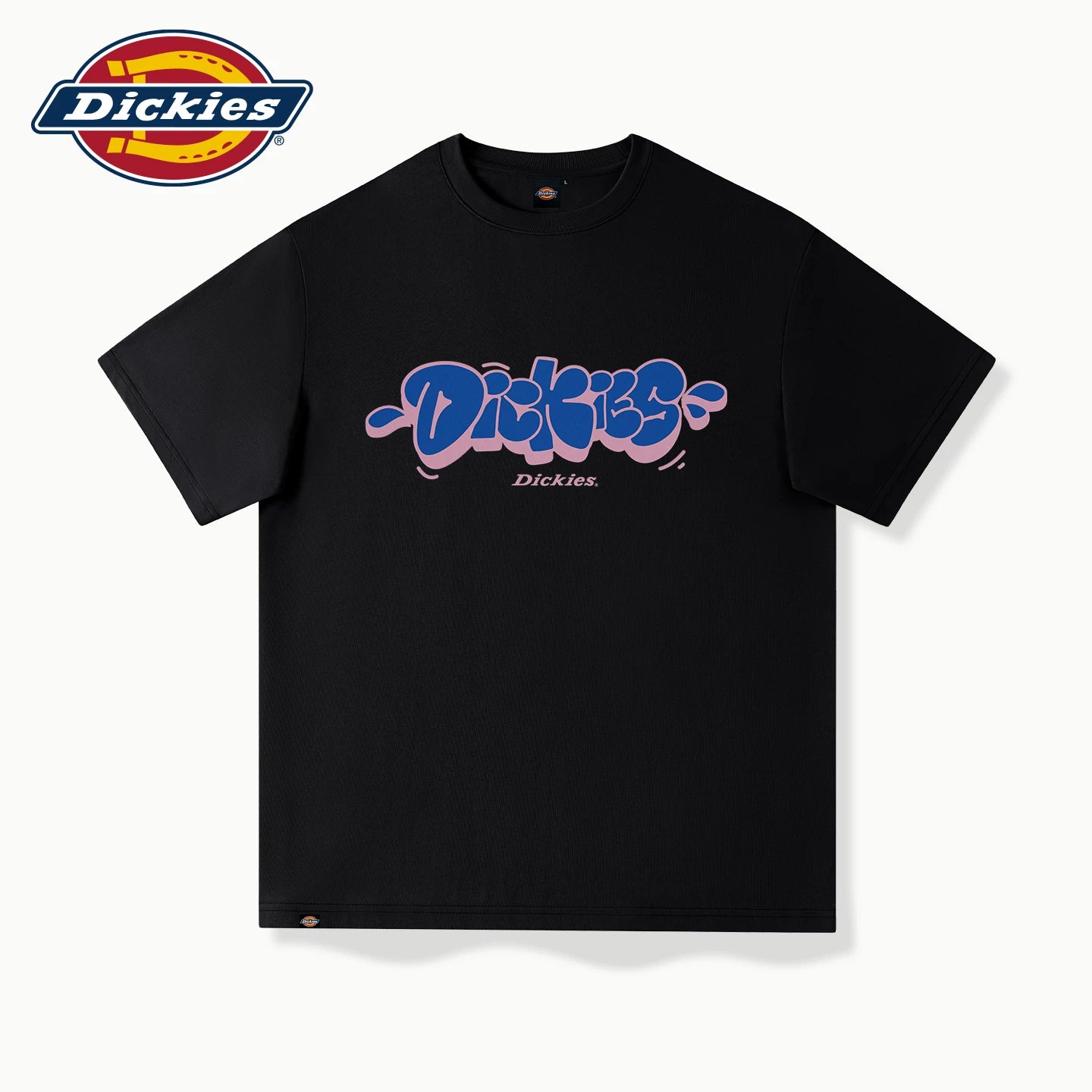 Dickies American Trendy Brand Short Sleeve T-shirt for Men, 2026 New Summer Collection, Cotton Loose and Versatile, Couple Half Sleeve A