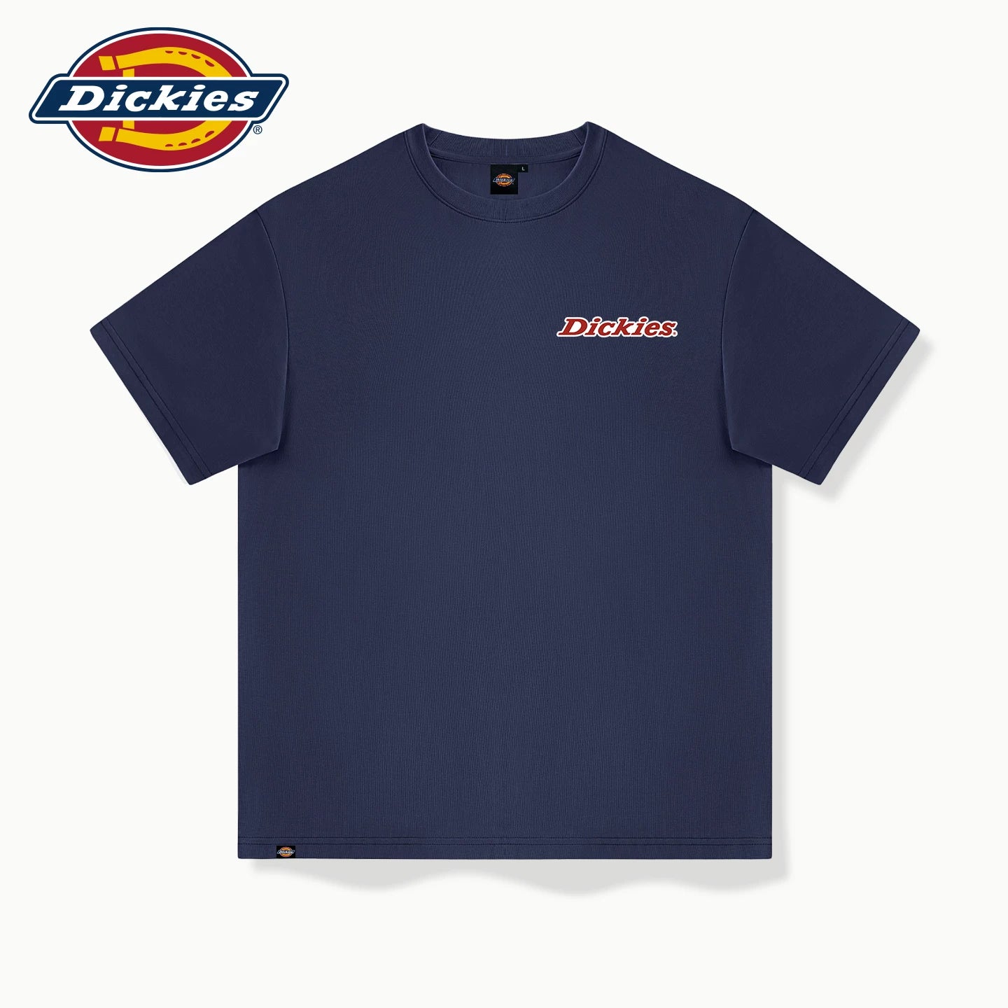 Dickies short sleeved men's 2026 new summer simple unisex couple's summer outfit, high-quality pure cotton half sleeved A