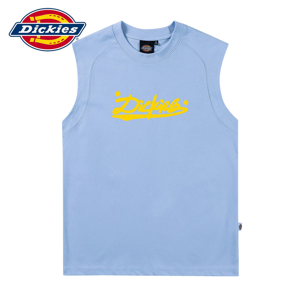 Dickies Emperor Cool Suitable American Printed Letter Short sleeved Tank Top Summer Sleeveless Men's Thin Basic Top Y