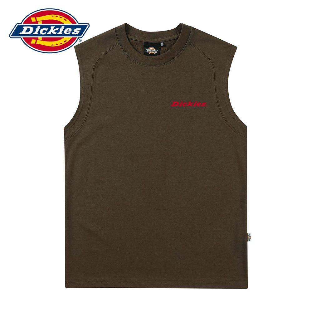 Dickies Emperor Cool Suitable Thin Printed Classic Letter Short Sleeve Tank Top Summer Sleeveless Men's Basic Top Y