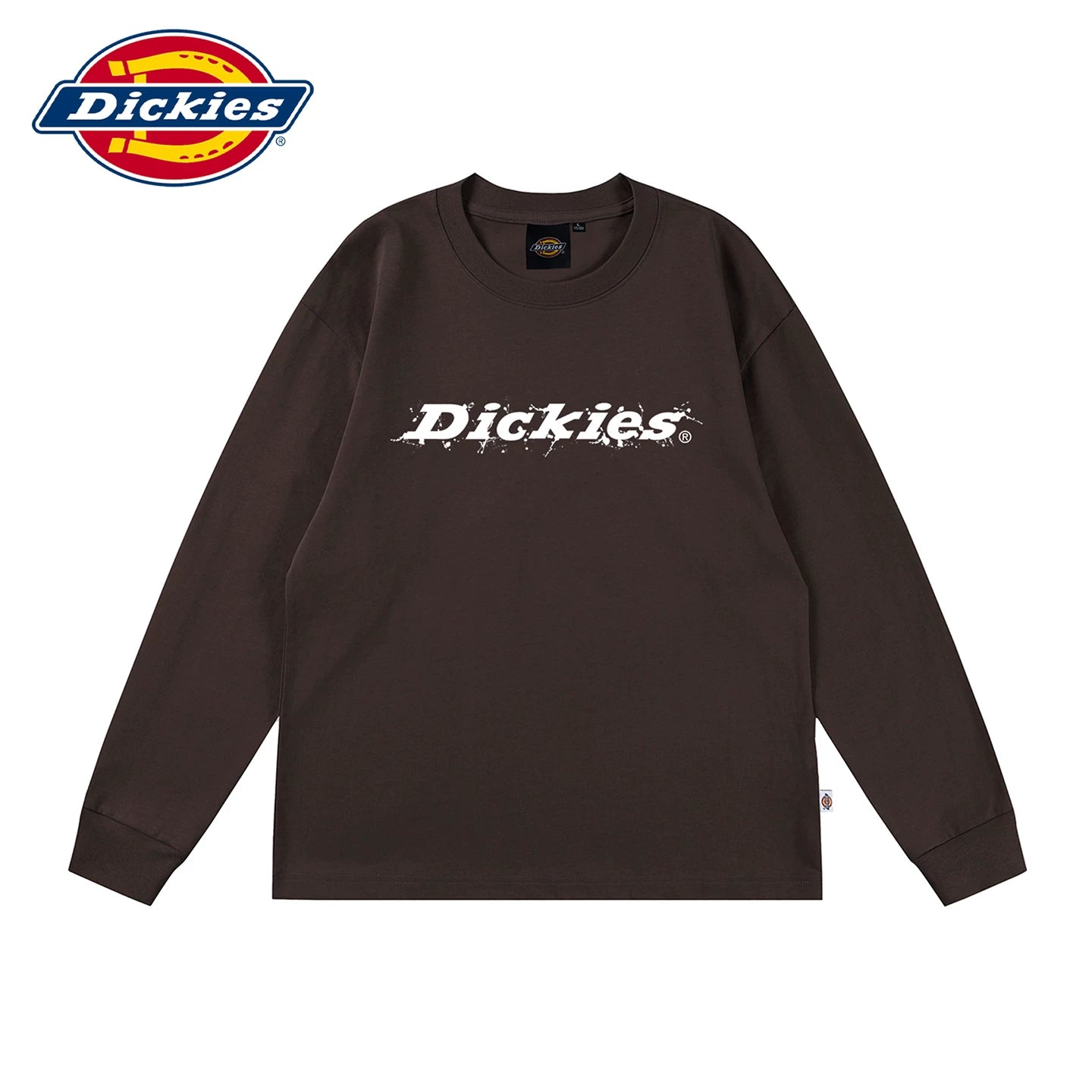 Dickies Cool American Printed New Long Sleeve T-shirt Soft Men's 2026 Spring and Autumn Loose T-shirt Y