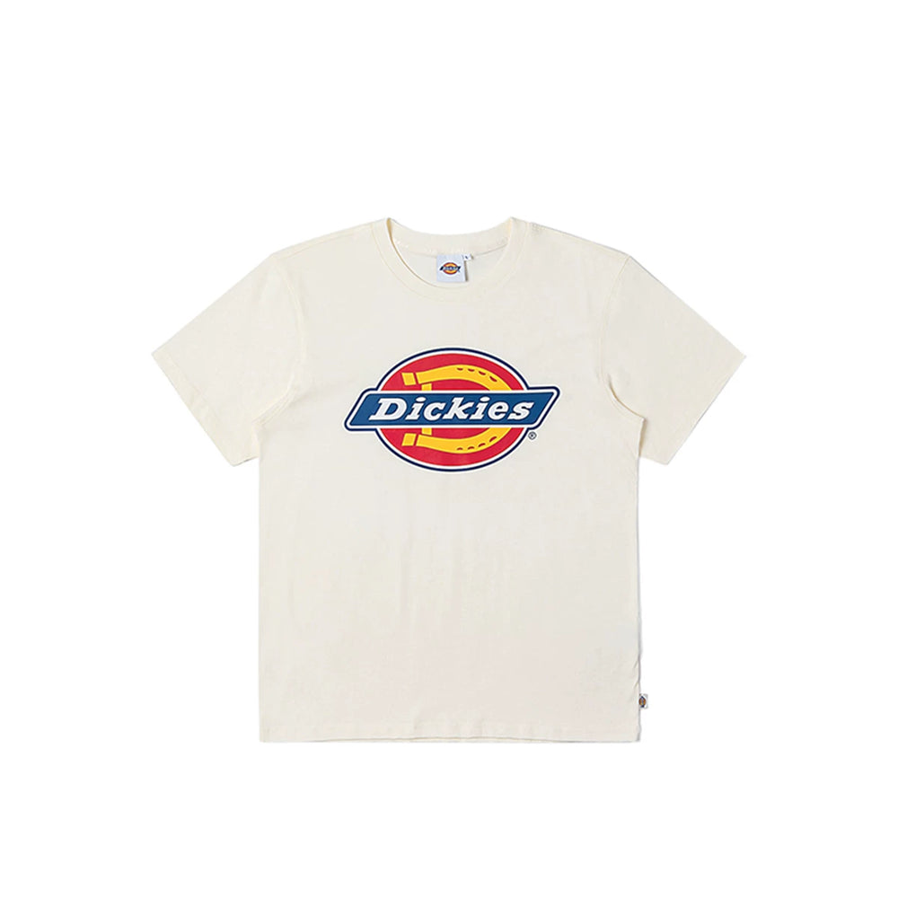 Dickies Cool Autumn Horseshoe Logo High Density Printing Classic Tri Color Quick Drying Short Sleeve T-shirt for Men and Women J