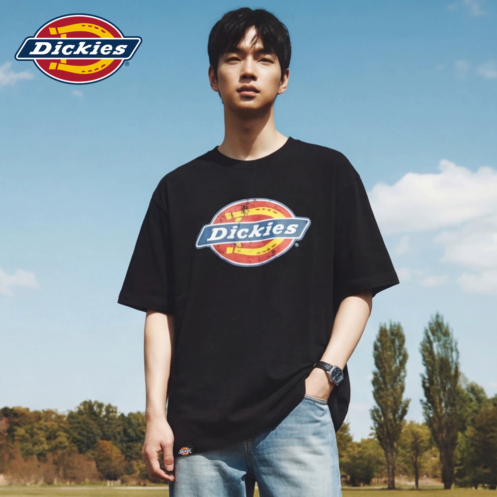 Dickies Emperor Cool Suitable Short Sleeve Men's New Trendy Brand American Fashion Pure Cotton T-shirt Printed Simple Casual Half Sleeve M