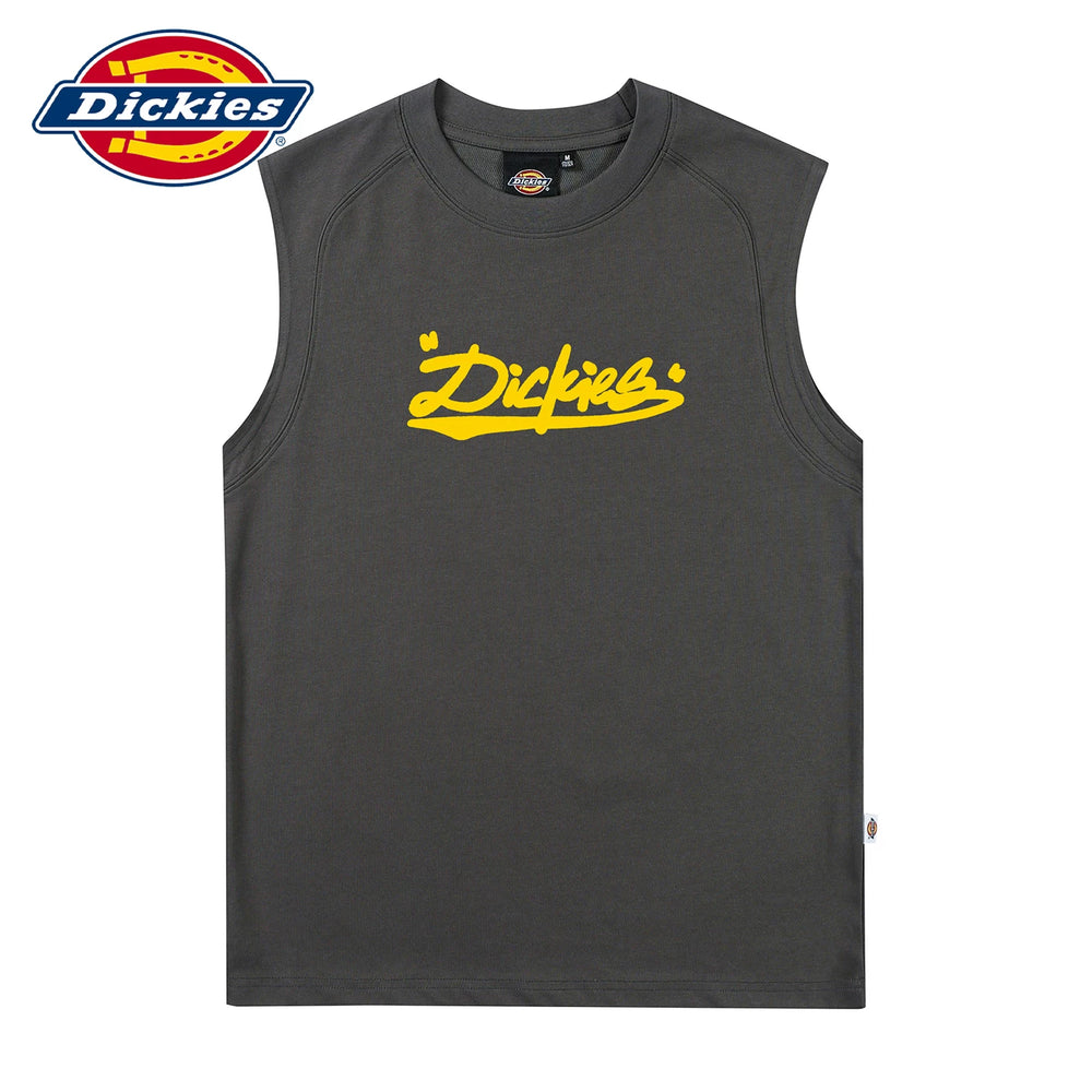 Dickies Emperor Cool Suitable American Printed Letter Short sleeved Tank Top Summer Sleeveless Men's Thin Basic Top Y