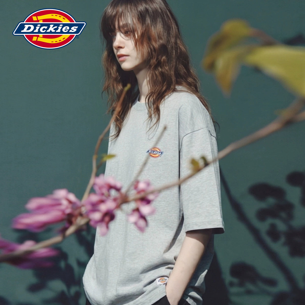 Dickies Emperor Cool Suitable Short Sleeve T-shirt for Women's Summer New Style American Loose Cotton Round Neck Top Trendy Cool Style m