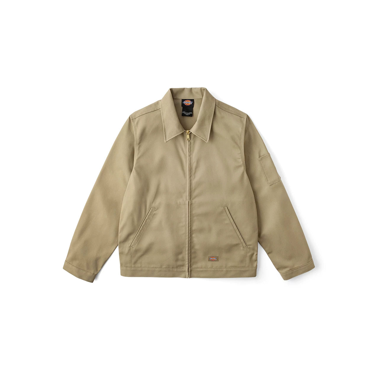 Dickies American workwear jacket unisex Lincoln green polyester cotton blend easy to clean long sleeved jacket