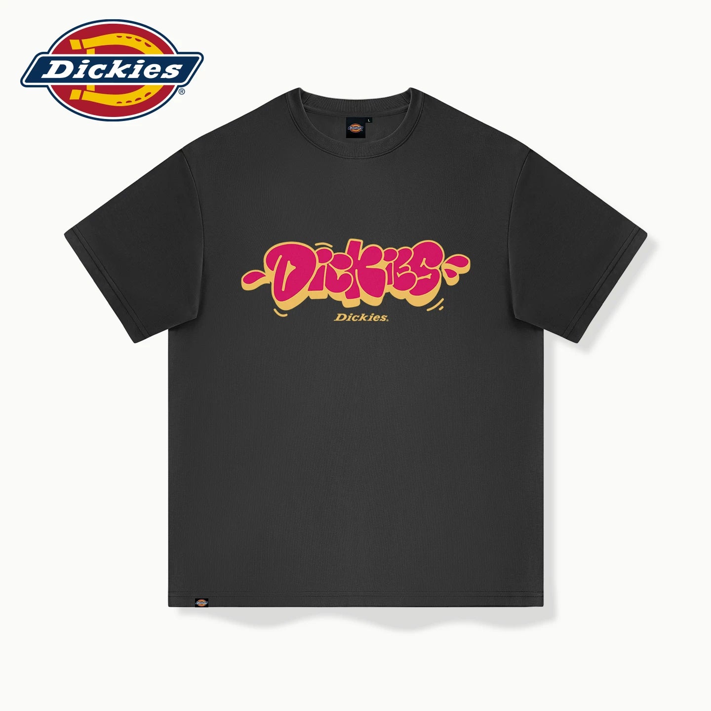 Dickies short sleeved t-shirt men's 2026 summer new loose 220G heavyweight pure cotton half sleeved couple's summer outfit A