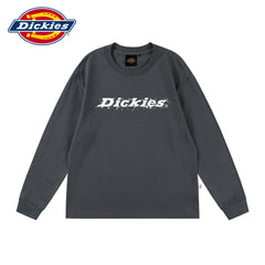 Dickies Cool American Printed New Long Sleeve T-shirt Soft Men's 2026 Spring and Autumn Loose T-shirt Y