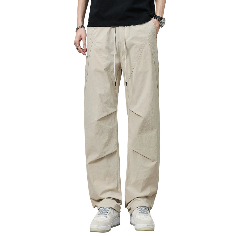 Dickies Emperor Cool Bending Knife Wrinkle Casual Pants for Men in Summer, Thin, Trendy, Loose, Straight, Wide Leg, Long Pants M