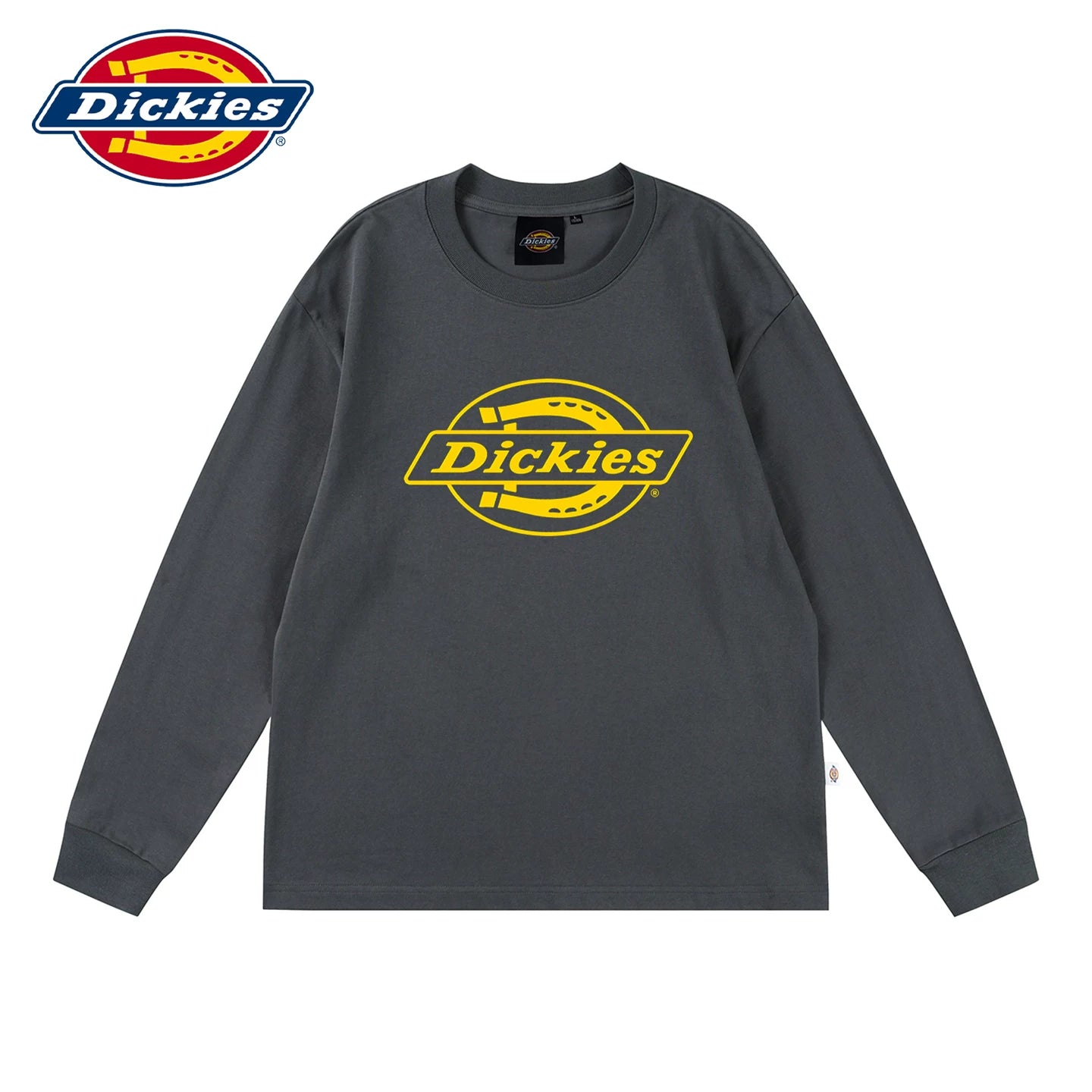 Dickies Cool Spring Autumn New Soft Long Sleeve T-shirt 2026 Men's Classic American Printed Top Y