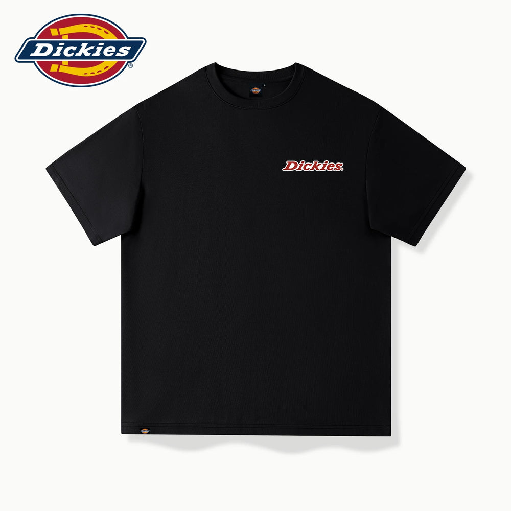 Dickies short sleeved men's 2026 new summer simple unisex couple's summer outfit, high-quality pure cotton half sleeved A
