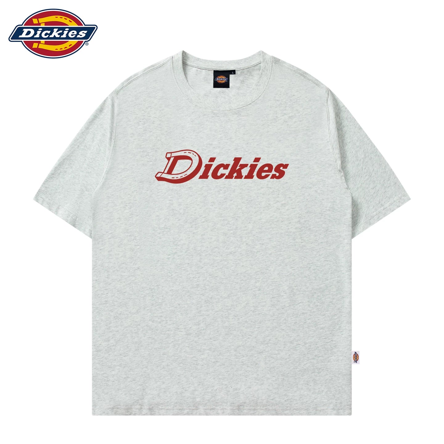 Dickies official short sleeved T-shirt for couples in summer, new American fashion brand pure cotton loose half sleeved top