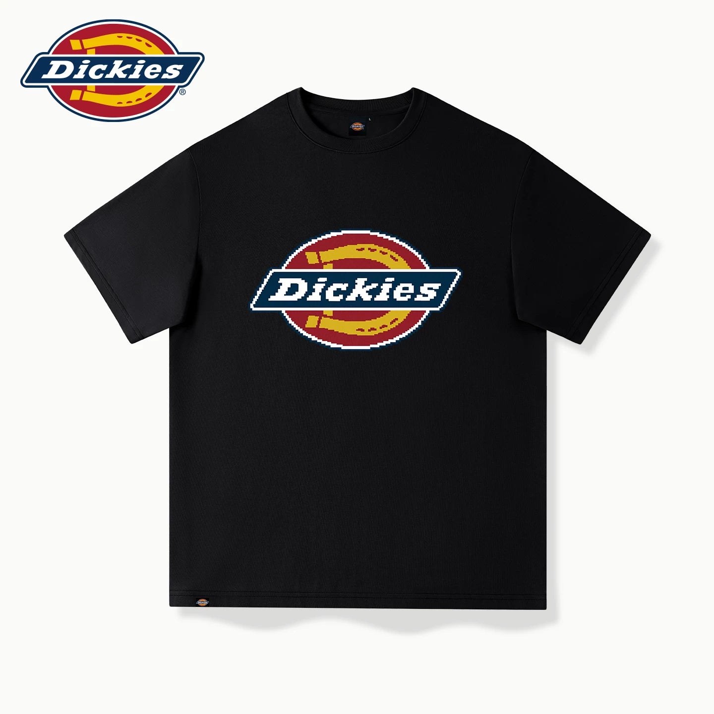 Dickies short sleeved men's 2026 new style American retro high-quality classic logo men's summer T-shirt A