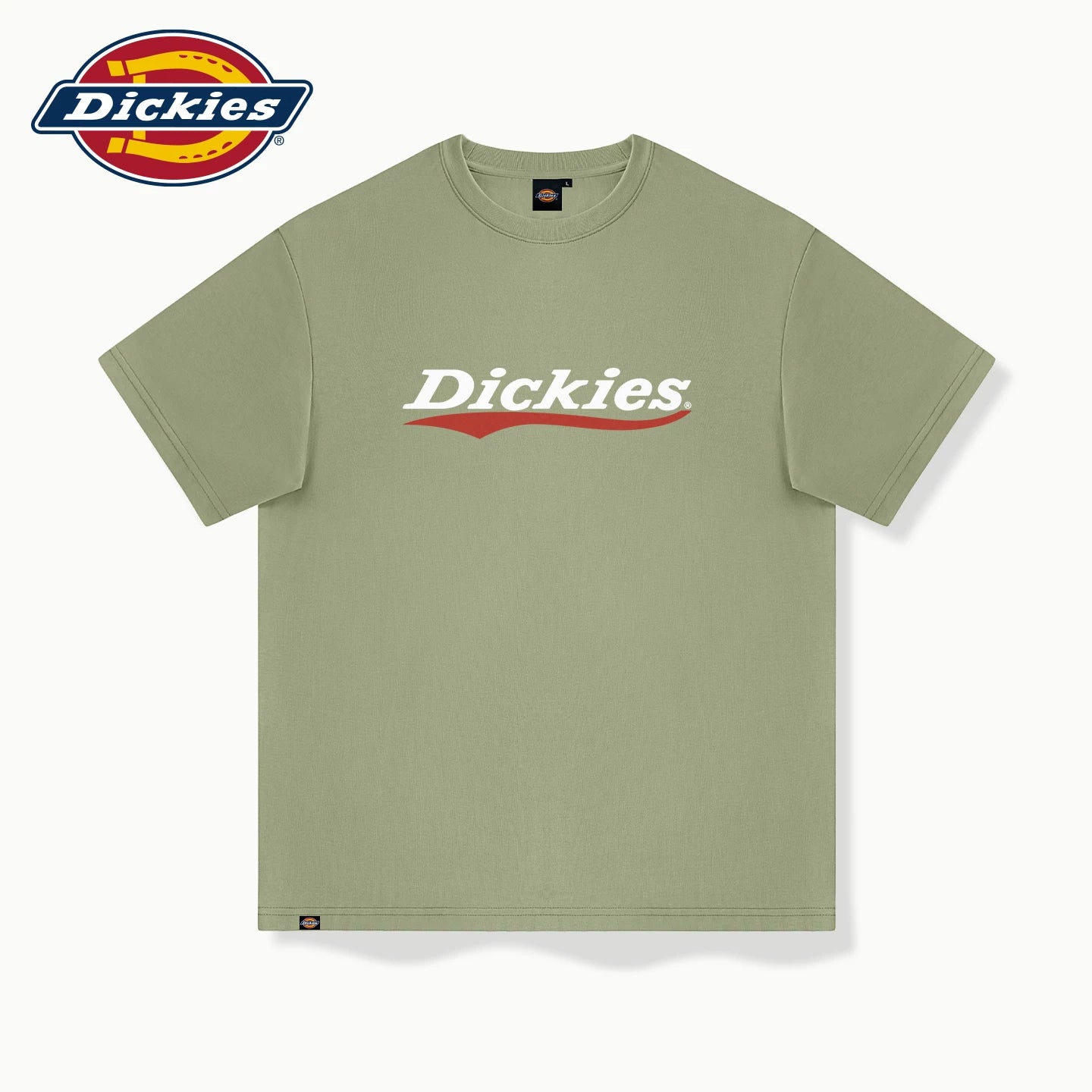 Dickies pure cotton short sleeved t-shirt men's 2026 new summer unisex loose and versatile base T-shirt A