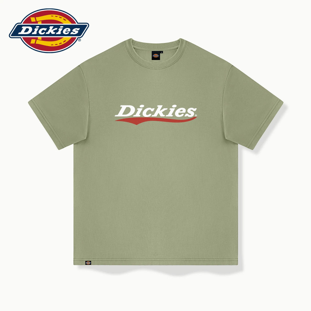 Dickies pure cotton short sleeved t-shirt men's 2026 new summer unisex loose and versatile base T-shirt A