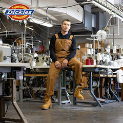 Dickies Cool Spring and Autumn workwear casual overalls jumpsuit jumpsuit canvas fabric men's bottoms J