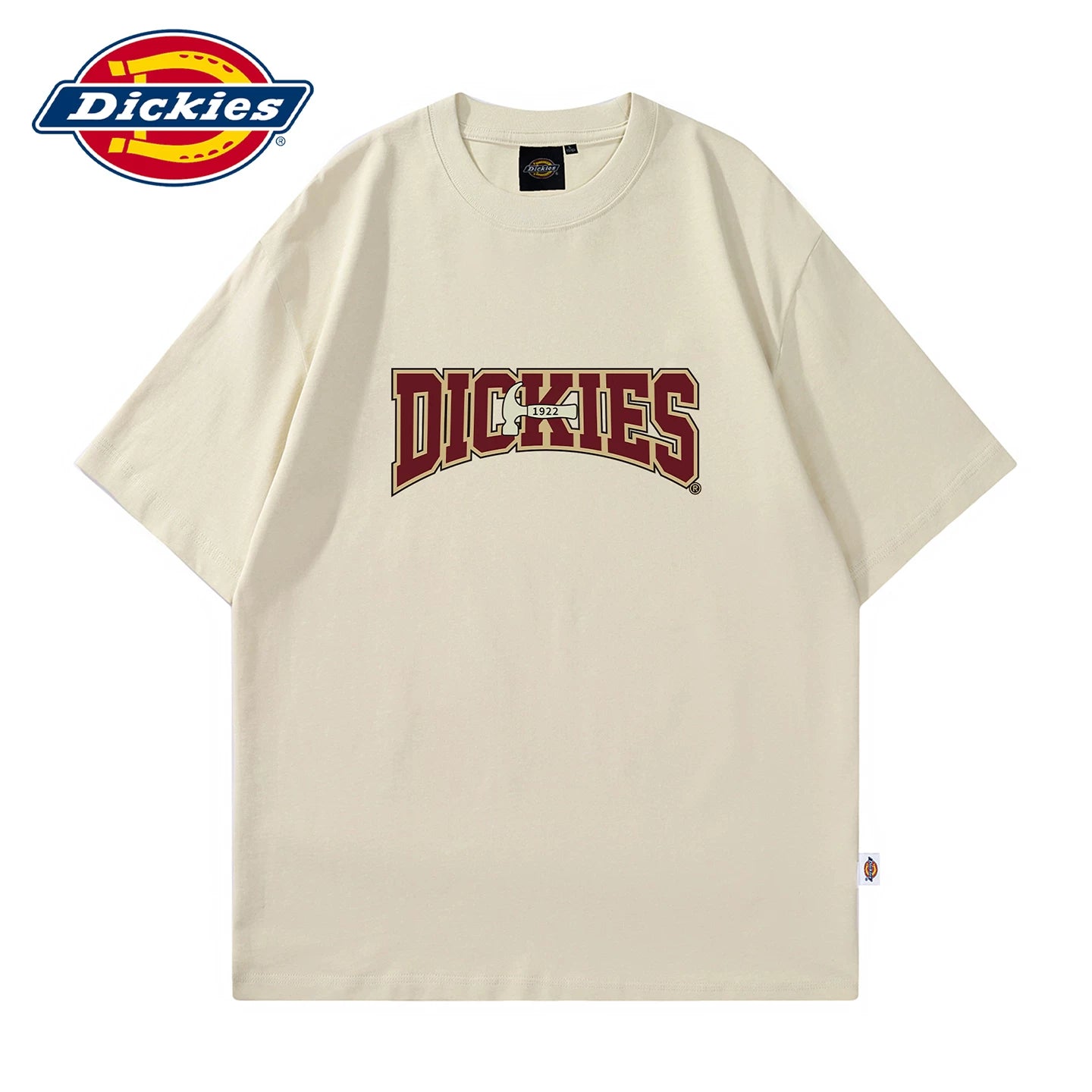 Dickies Cool Summer Soft Thin Short Sleeve T-shirt Loose Men's Classic Printed Letter T-shirt Y