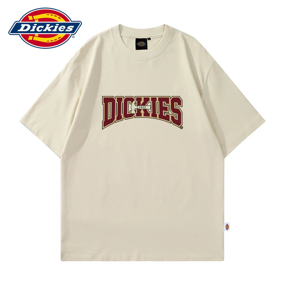 Dickies Cool Summer Soft Thin Short Sleeve T-shirt Loose Men's Classic Printed Letter T-shirt Y