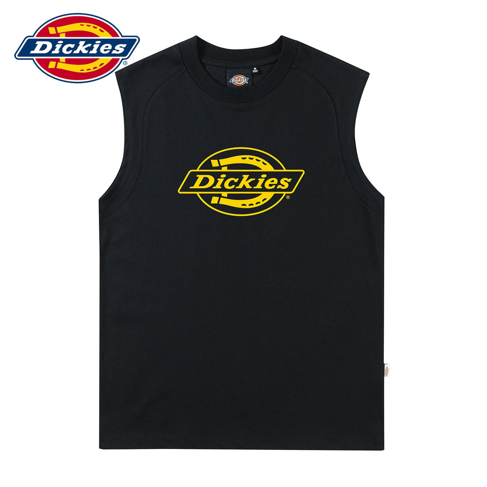 Dickies Emperor Cool Suitable Printed Letter Short sleeved Tank Top 2026 Summer Casual Men's Breathable Sleeveless Upper Clothes Y