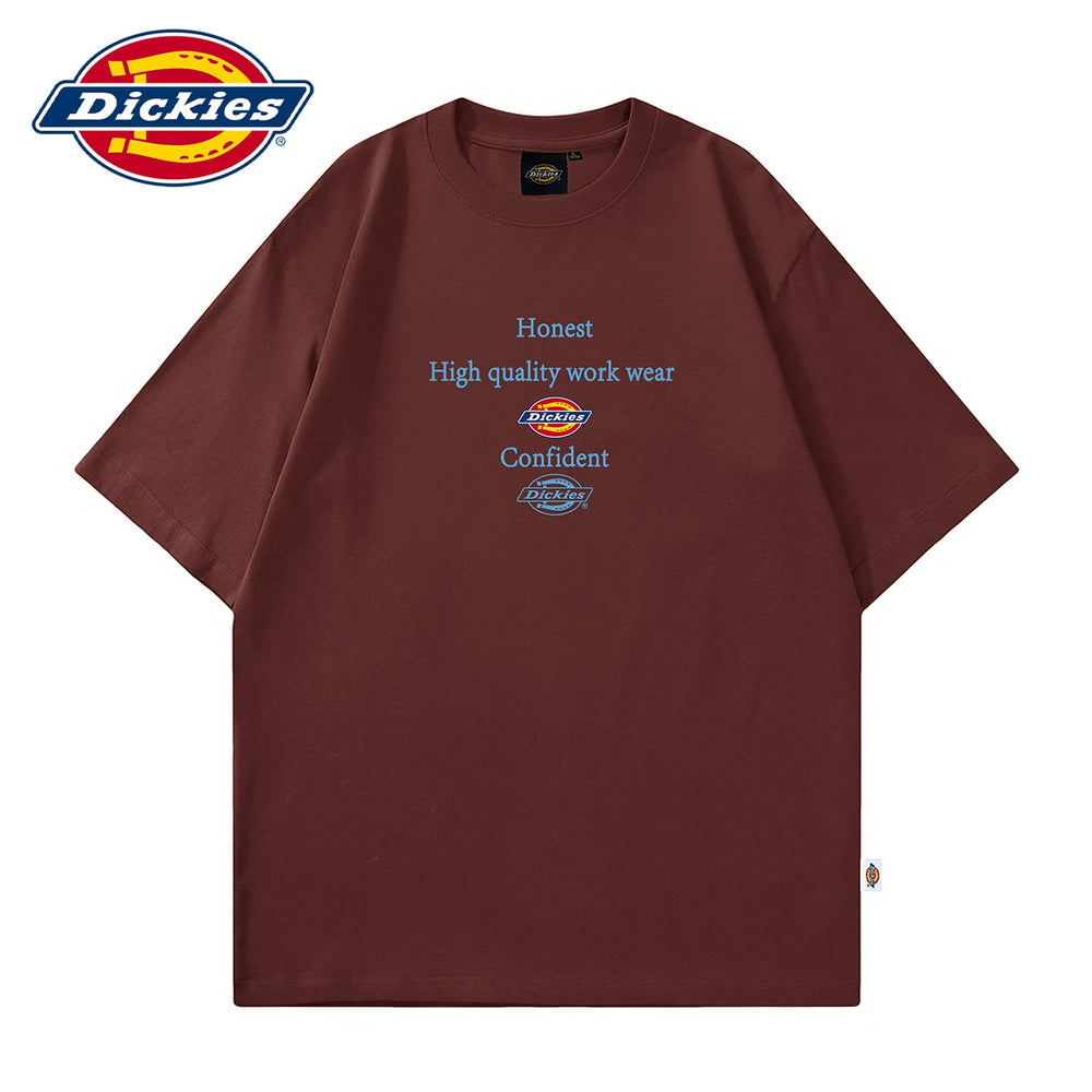 Dickies Cool American Printed Classic Short Sleeve Half Sleeve Thin Summer Men's Soft Breathable T-shirt Y