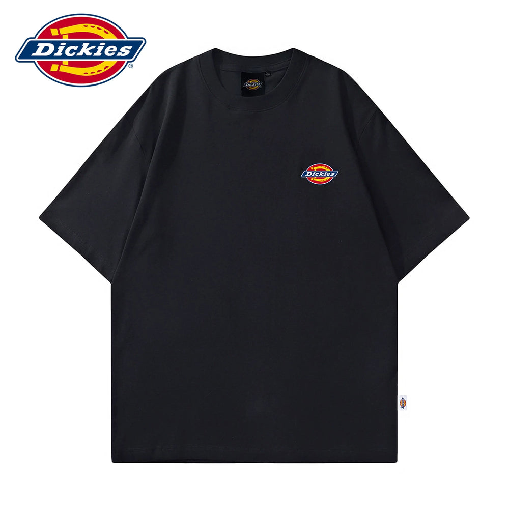 Dickies Cool Summer Thin Classic Small Label Printed Short Sleeve T-shirt for Men's Casual Soft Half Sleeve Shirt Y