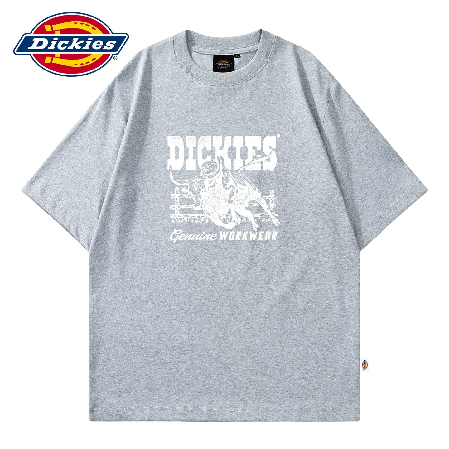 Dickies Cool Summer Soft Round Neck Short Sleeve Men's Thin T-shirt Printed T-shirt Casual Five Step Sleeve Y