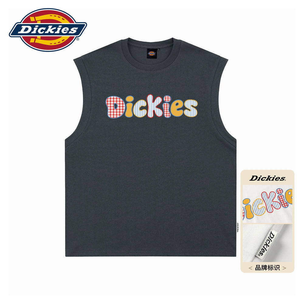 Dickies Emperor Cool Dopamine Printed Tank Top Men's Summer Thin Wear Off Shoulder Sleeveless T-shirt M
