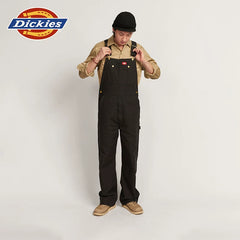 Dickies Cool Spring and Autumn workwear casual overalls jumpsuit jumpsuit canvas fabric men's bottoms J